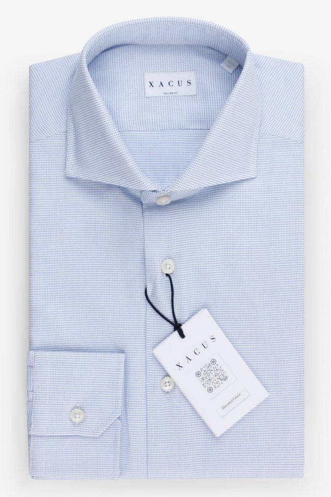 xacus Hemd Herren Xacus Regular Streifen 60% cotton 40% Lyocell kragen Französisch Lange Ärmel 50% Rabatt mit kostenlosem Versand