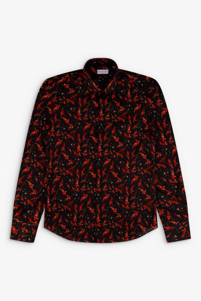 xacus Hemd Herren Xacus Regular Muster 100% Baumwolle kragen Französisch Lange Ärmel Angebote