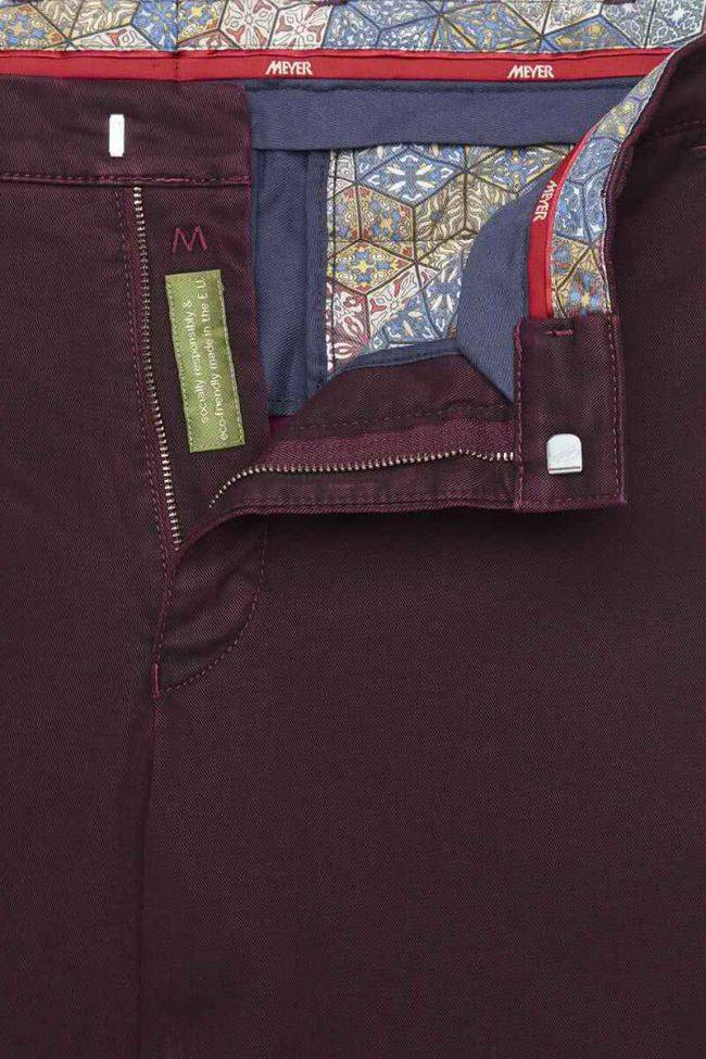 meyer Hose Herren Meyer Chinos Regular Einfarbig Flash Sale