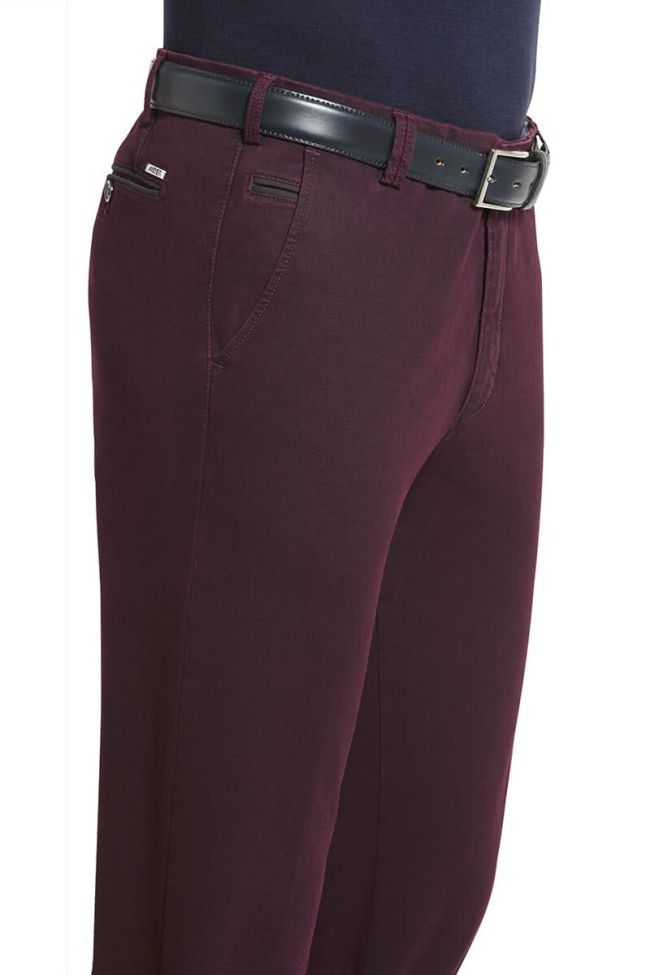 meyer Hose Herren Meyer Chinos Regular Einfarbig Flash Sale