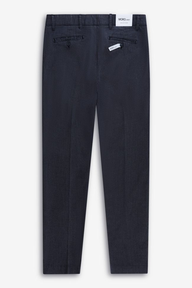 moro Hose Herren Moro Chinos Slim Einfarbig 98% cotton 2% ea Cyber Monday