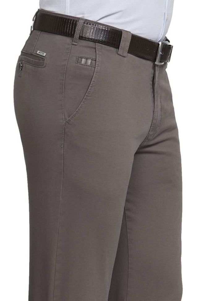 meyer Hose Herren Meyer Chinos Regular Einfarbig Exklusive Angebote