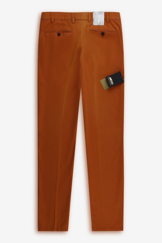 meyer Hose Herren Meyer Chinos Classic Einfarbig 81%cotton 15% kapok 4%elastane Black Friday Preise