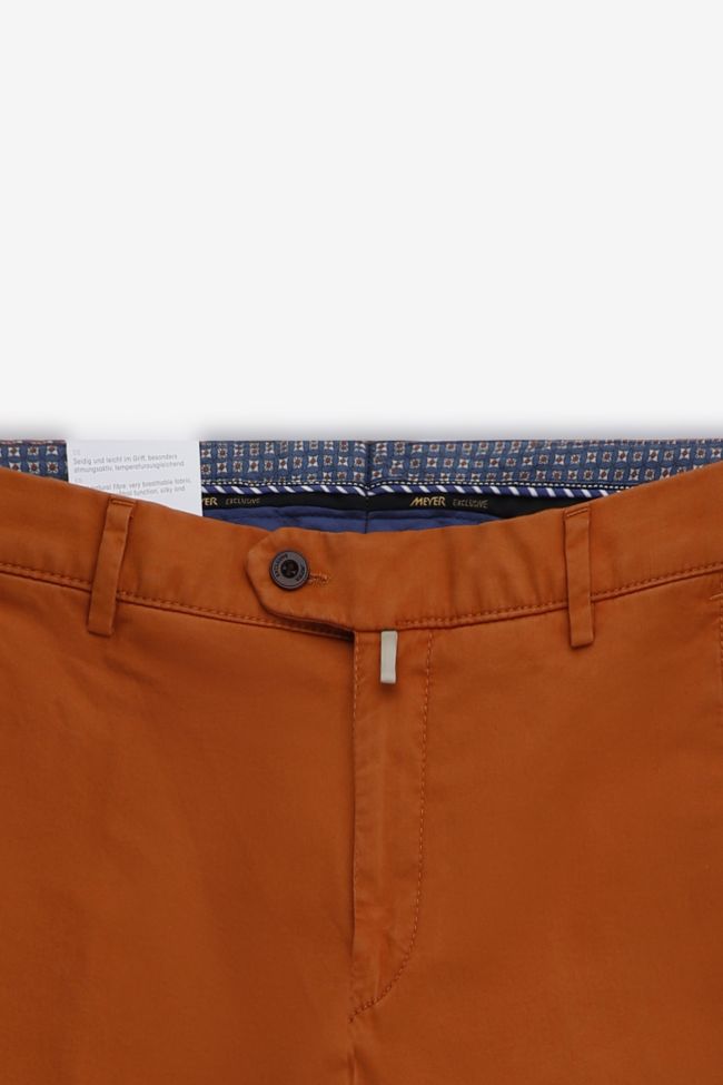meyer Hose Herren Meyer Chinos Classic Einfarbig 81%cotton 15% kapok 4%elastane Black Friday Preise