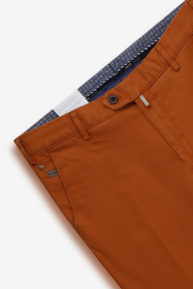 meyer Hose Herren Meyer Chinos Classic Einfarbig 81%cotton 15% kapok 4%elastane Black Friday Preise