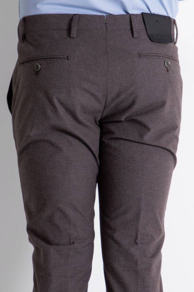 b-settecento Hose Herren B-Settecento Chinos Slim Halb Unifarben 98% cotton 2% ea 50% Rabatt für begrenzte Zeit