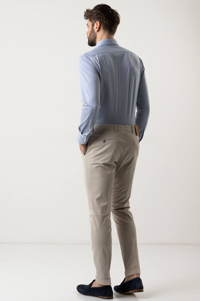 b-settecento Hose Herren B-Settecento Chinos Slim Einfarbig 97% Baumwolle 3% elastan Valentinstagsangebot