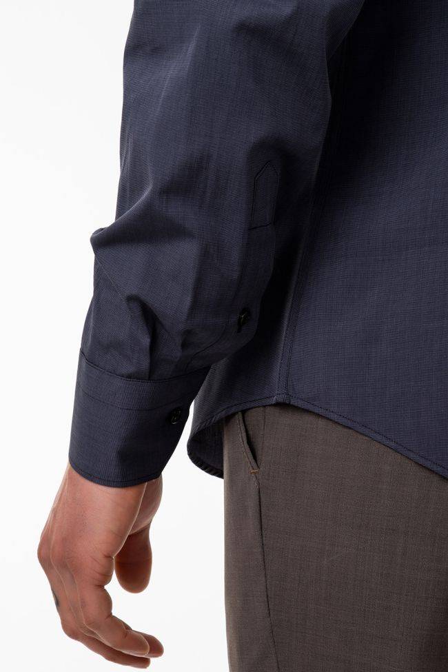 aplomb Hemd Herren Aplomb Regular Einfarbig 100% Baumwolle kragen Button-Down Lange Ärmel JETZT KAUFEN