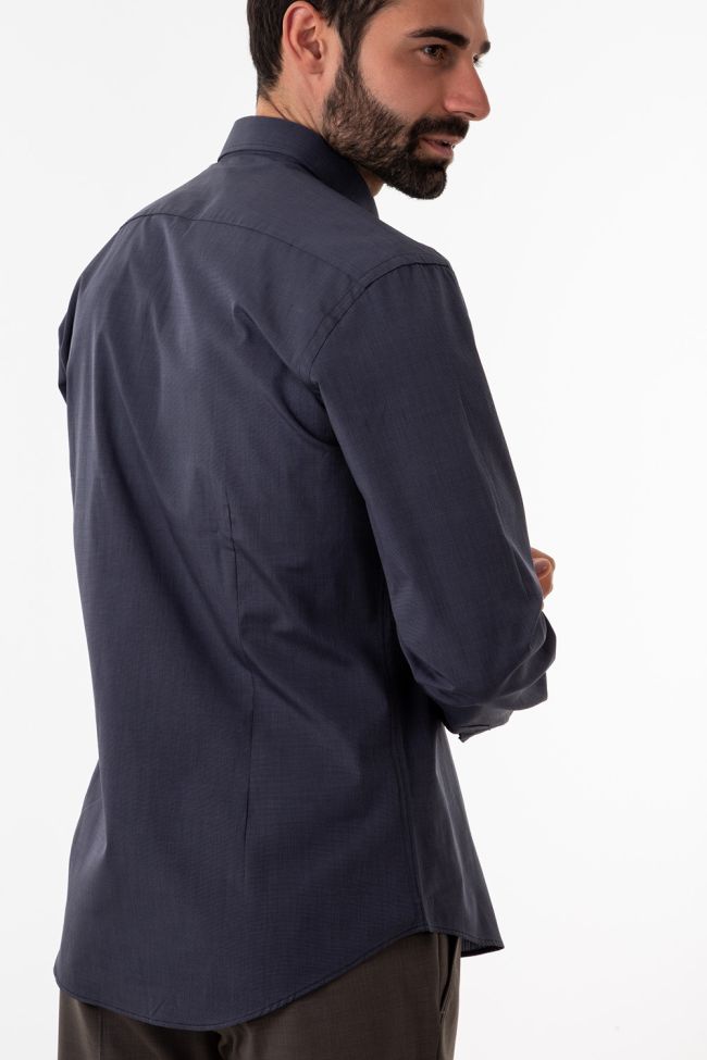 aplomb Hemd Herren Aplomb Regular Einfarbig 100% Baumwolle kragen Button-Down Lange Ärmel JETZT KAUFEN