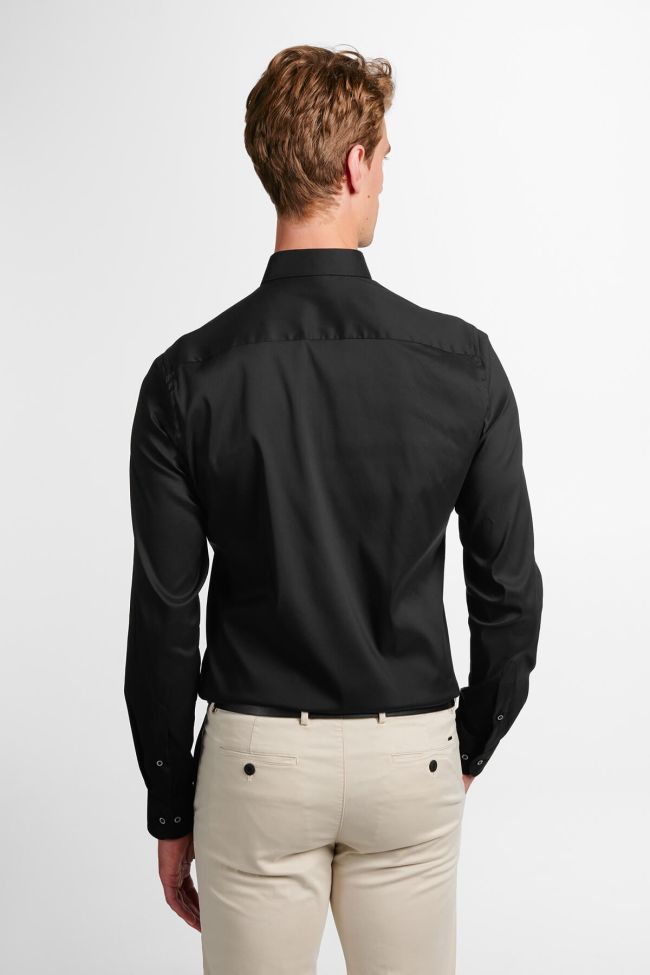 eterna Hemd Herren Eterna Slim kragen Italienisch Lange Ärmel Letzter Tag