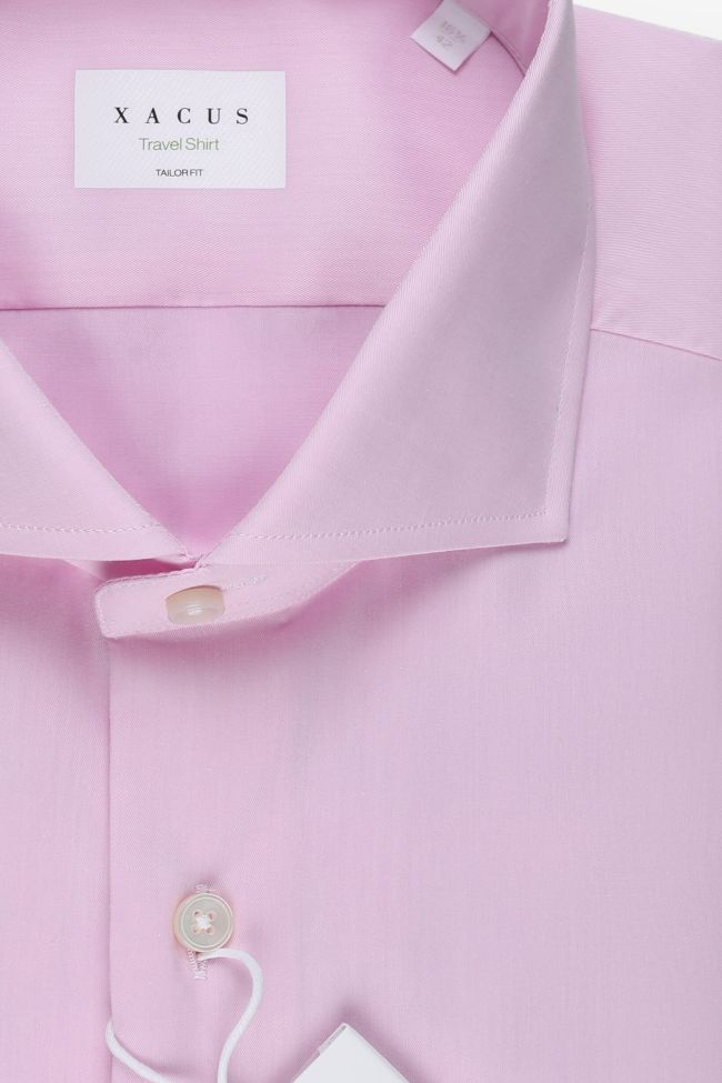 xacus Hemd Herren Xacus Regular Bügelfreie Einfarbig 100% Bio-Baumwolle kragen Französisch Lange Ärmel Begrenztes Angebot