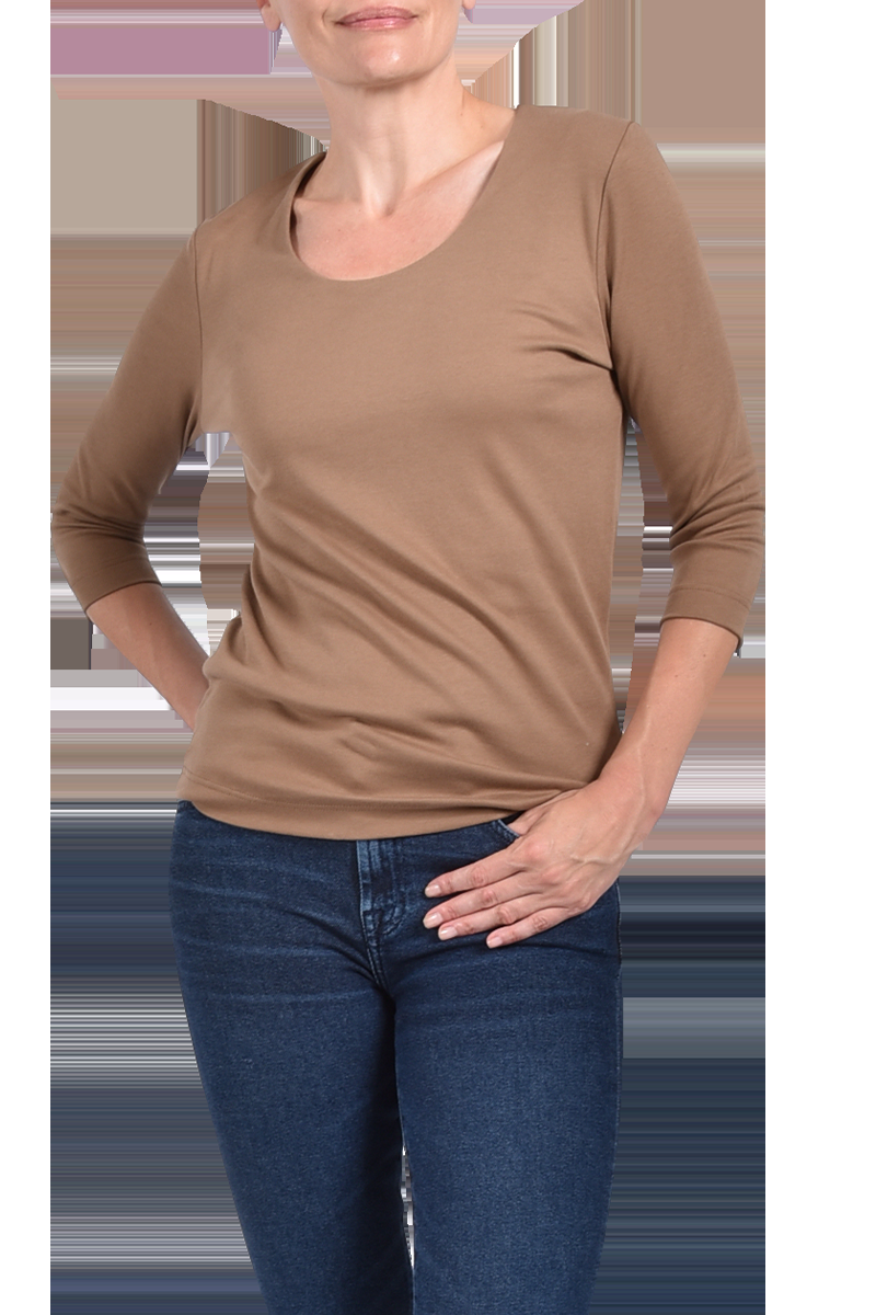 EFIXELLE Rundhalsshirt aus Baumwolle von EFIXELLE Kostenloser Versand