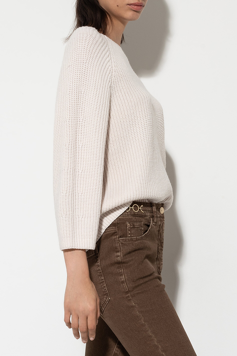 LUISA CERANO Rippstrick-Pullover 108520 aus Woll-Mix von LUISA CERANO Großer Ausverkauf