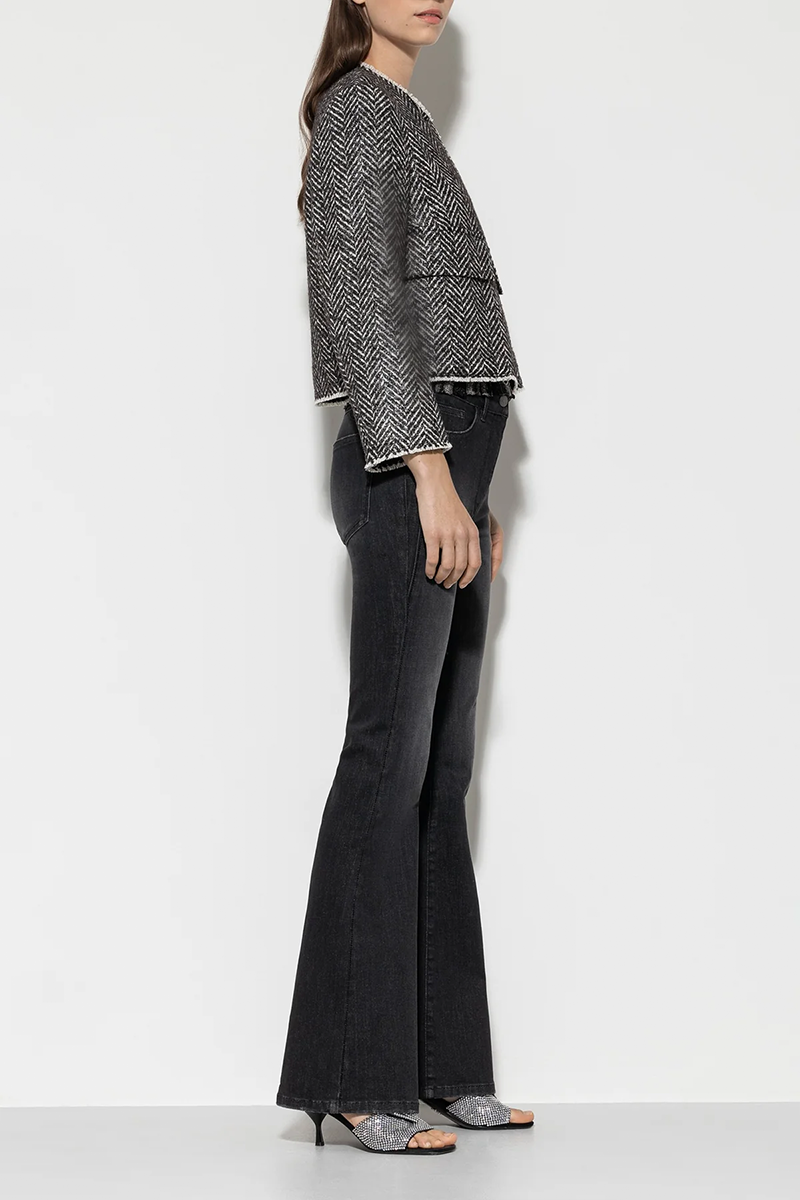 LUISA CERANO Skinny-Bootleg-Denim von Luisa Cerano Begrenzte Freigabe