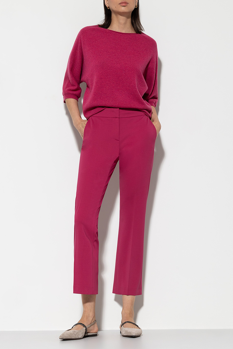 LUISA CERANO Babyflare Hose aus Punto-Milano von LUISA CERANO Letzte 3 Tage