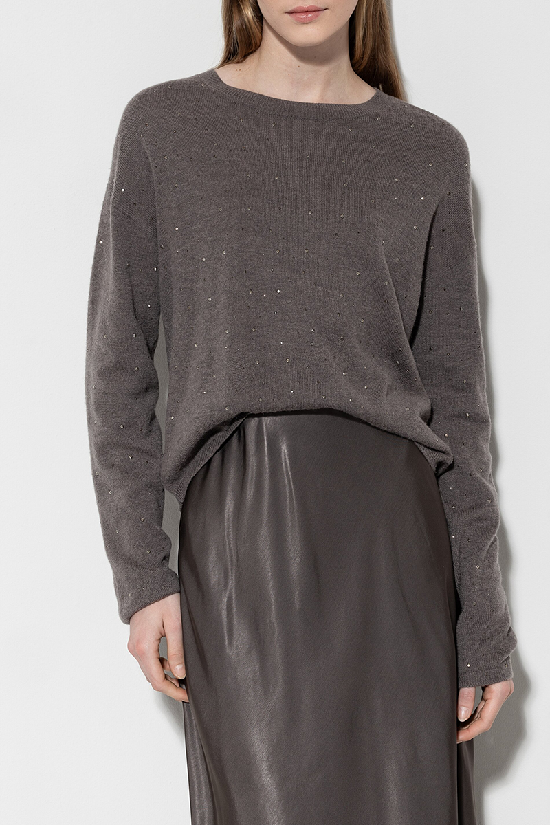 LUISA CERANO Pullover mit Strasssteinen von LUISA CERANO JETZT KAUFEN
