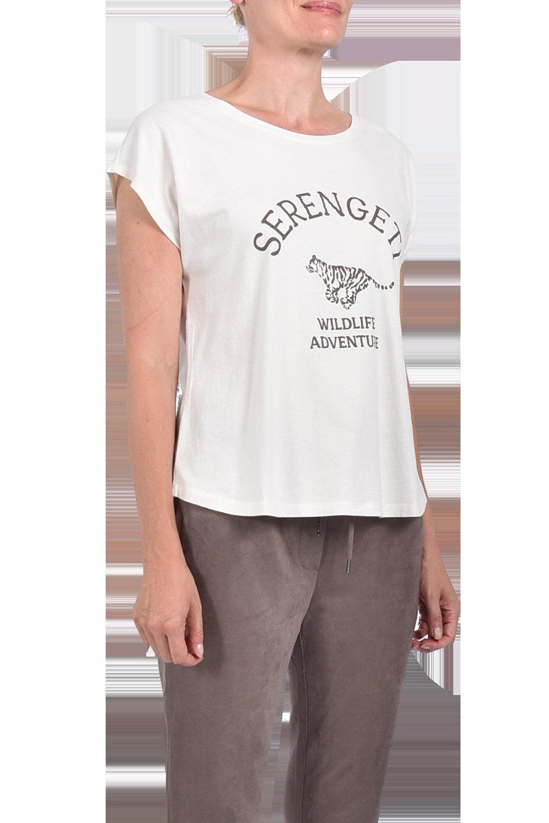 JUVIA T-Shirt "Sara" mit Druck von JUVIA Fabrikpreis