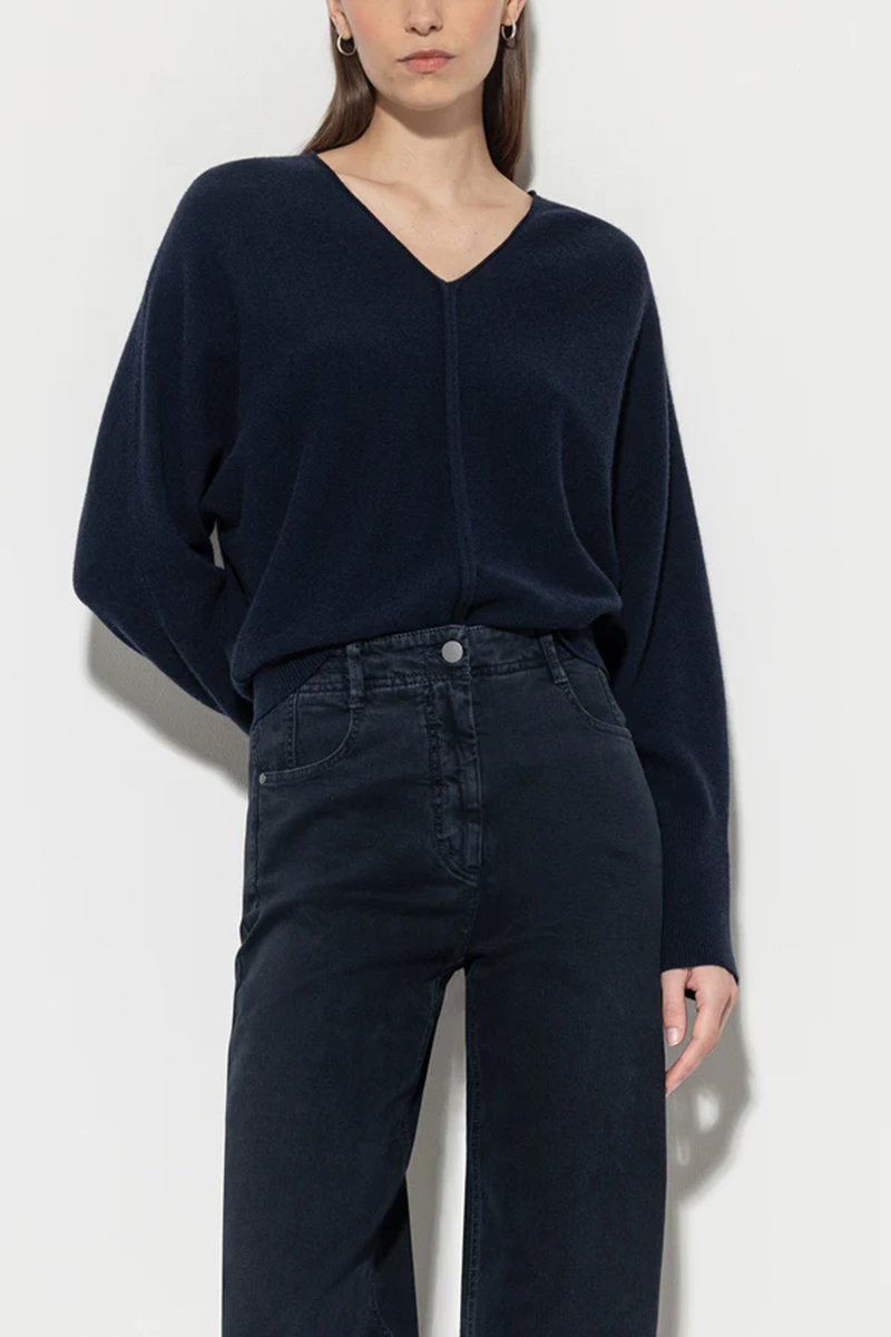 LUISA CERANO V-Pullover aus Kaschmir-Mix von LUISA CERANO Top Angebot