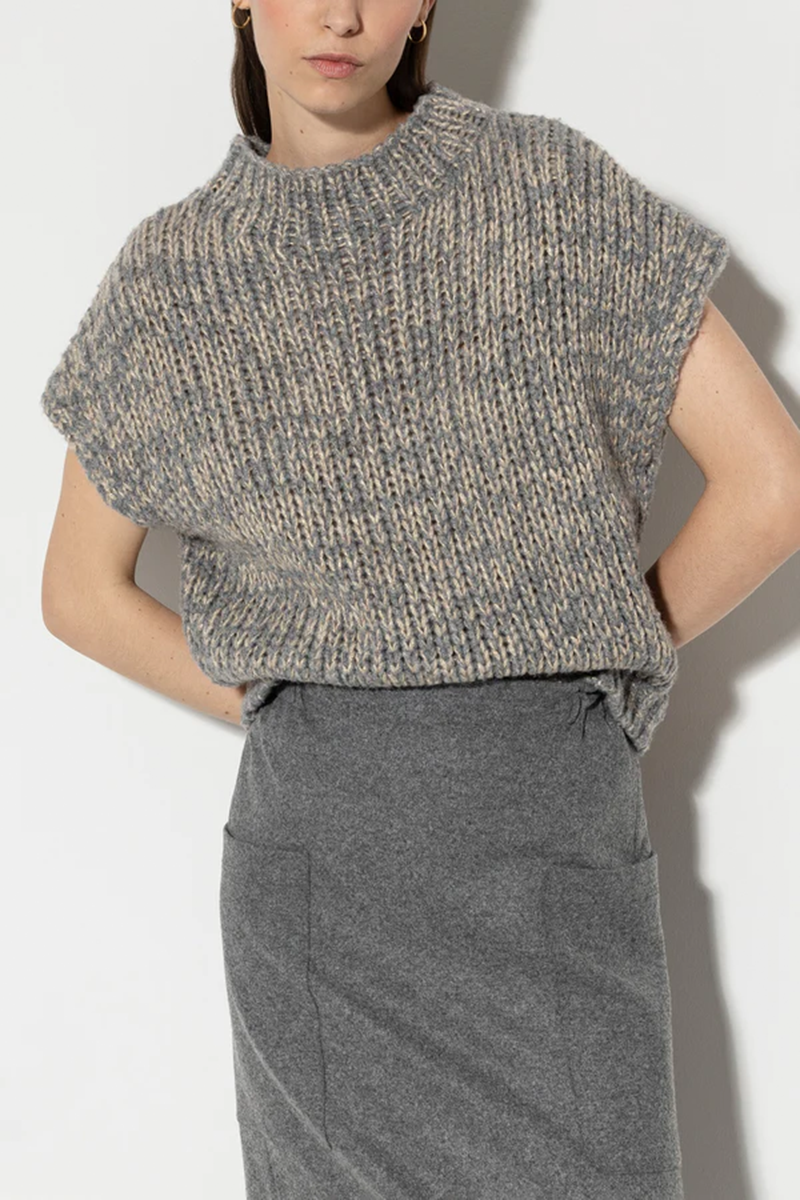 LUISA CERANO Bouclé-Pullunder von LUISA CERANO Neueste Mode