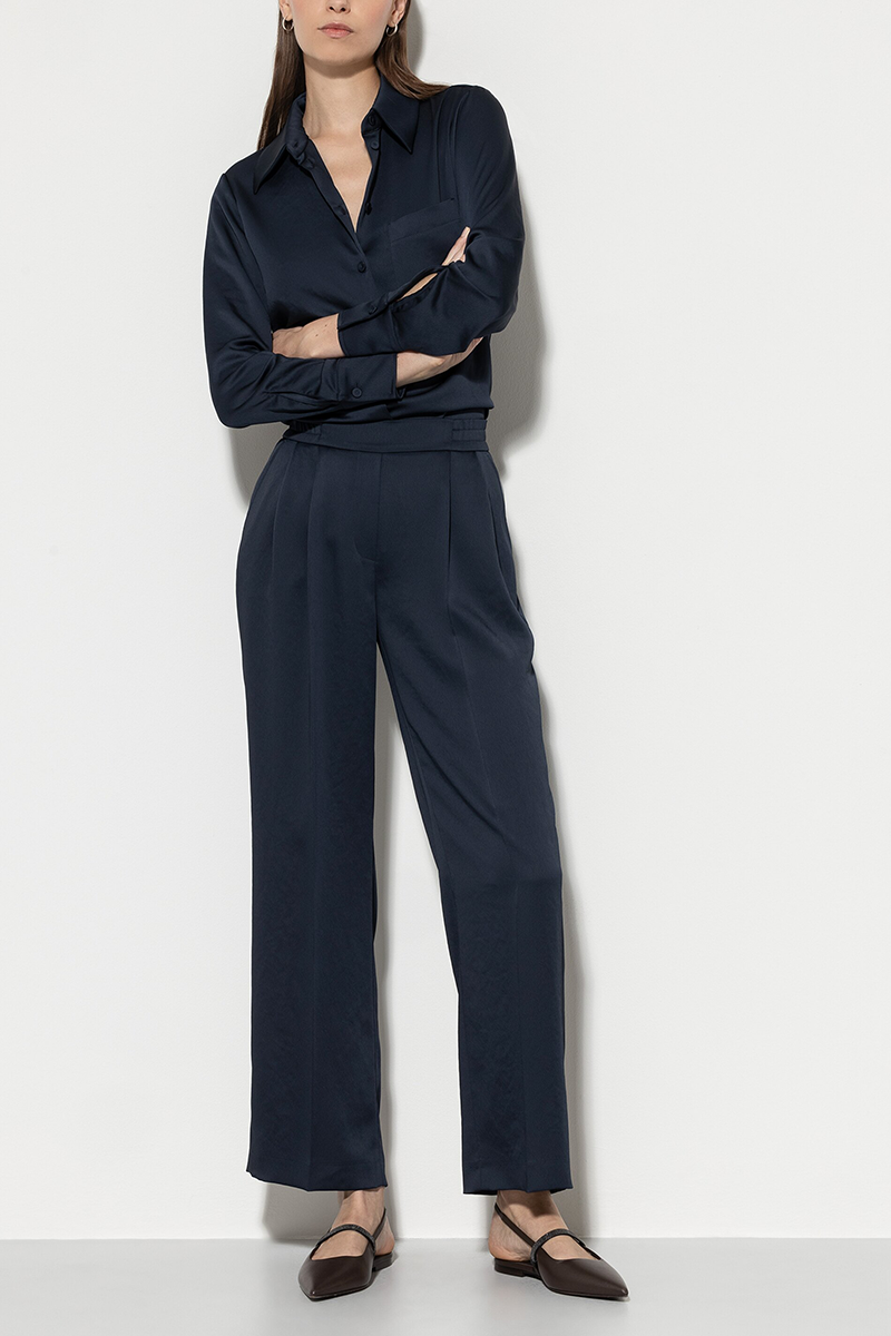LUISA CERANO Wideleg-Pants mit Bundfalte von LUISA CERANO Super Sparpreis