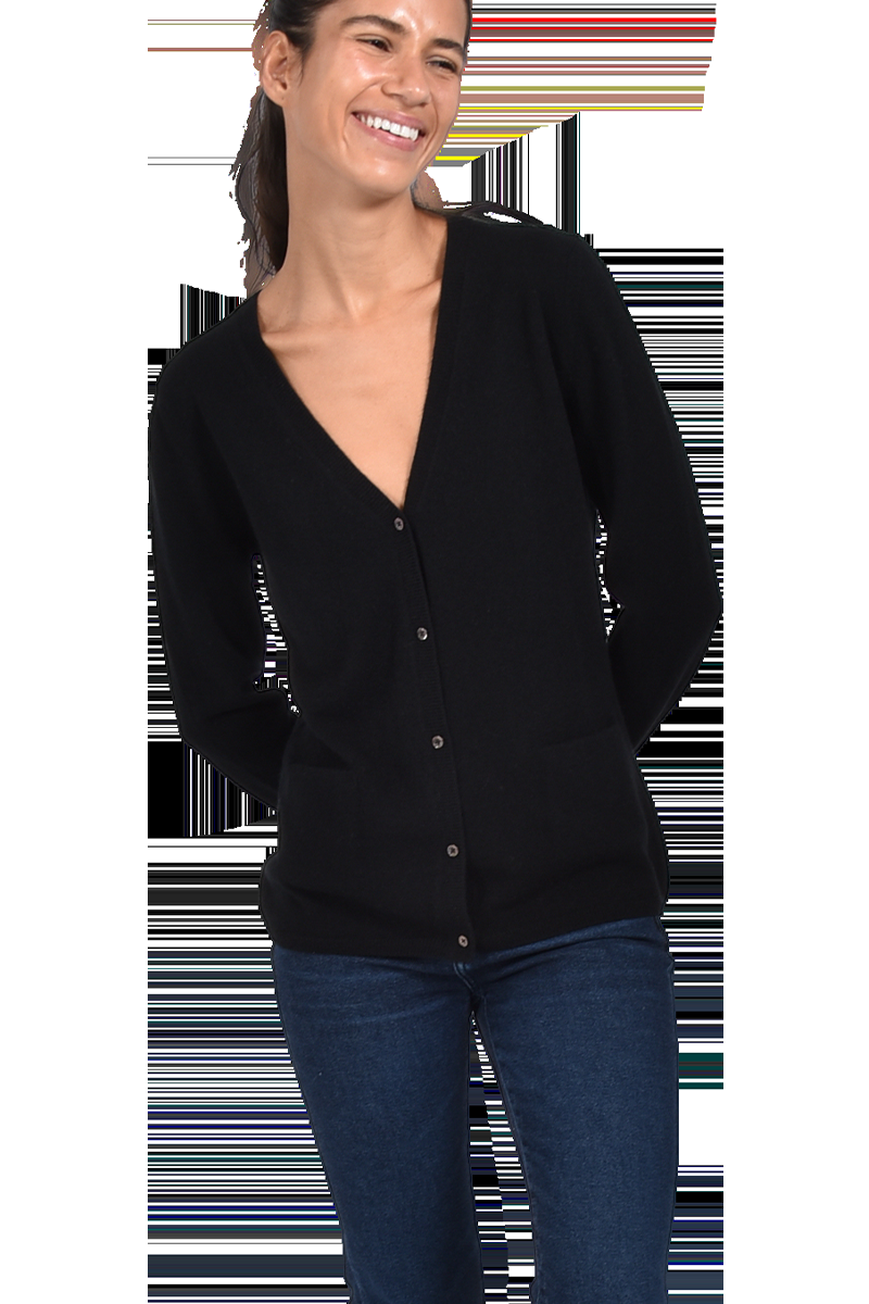 INSIEME Klassischer Cardigan aus 100% Kaschmir von Insieme Letzte 2 Tage