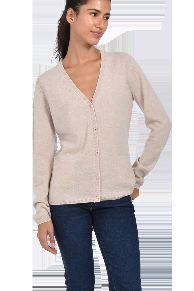 INSIEME Klassischer Cardigan aus 100% Kaschmir von Insieme Bis zu 50% Rabatt