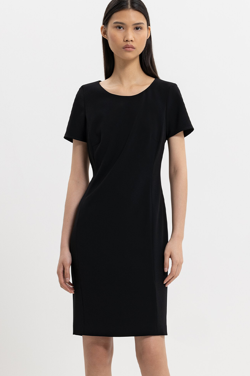 LUISA CERANO Shiftdress aus Techno Sablé von LUISA CERANO Großer Ausverkauf