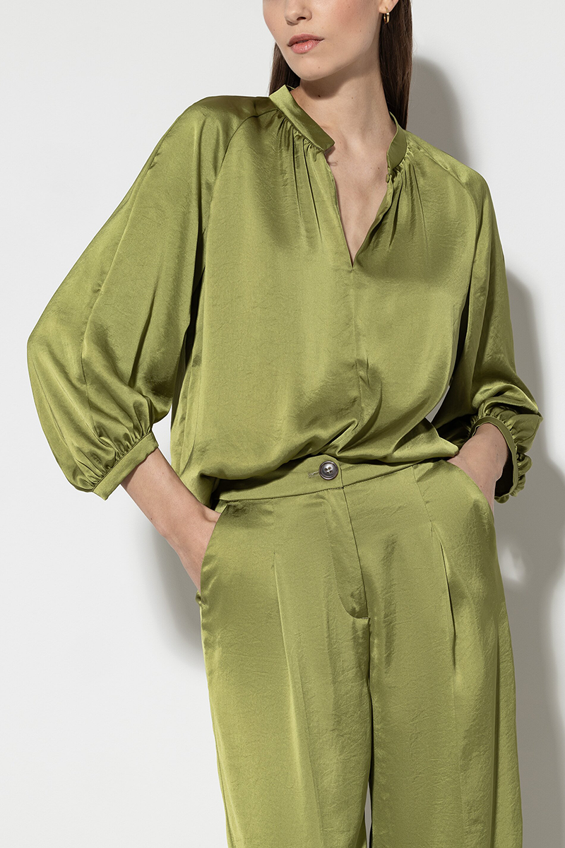 LUISA CERANO Stehkragenbluse mit 3/4-Arm von LUISA CERANO Cyber Monday