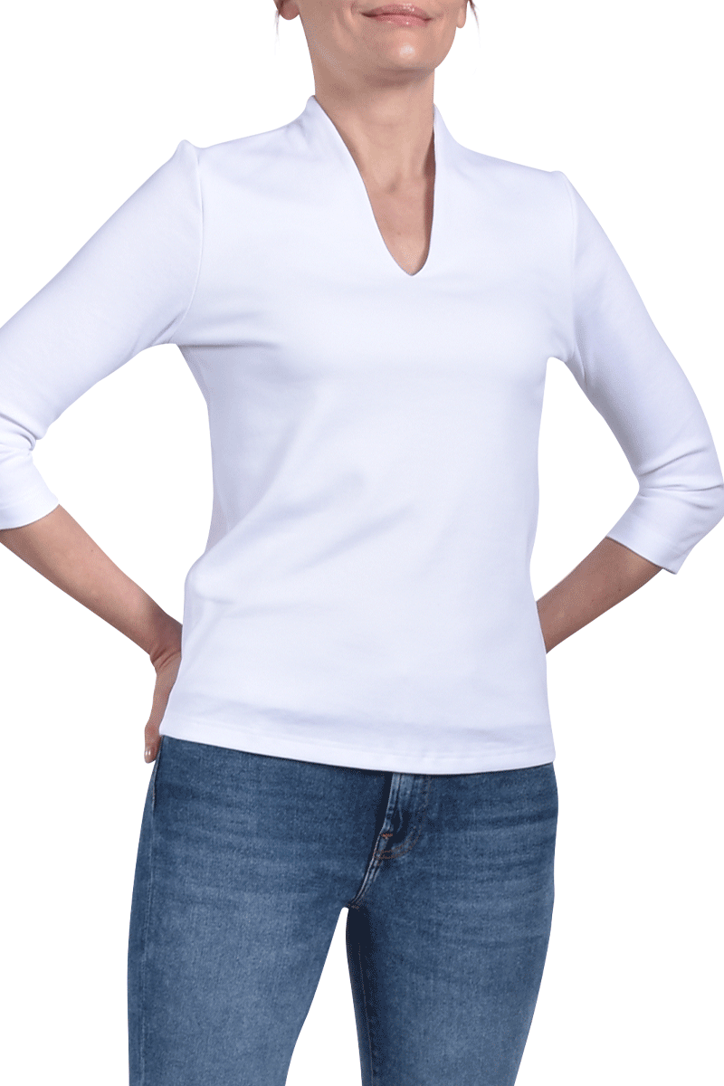 EFIXELLE Kelchkragenshirt aus Baumwolle von EFIXELLE Tägliche Deals