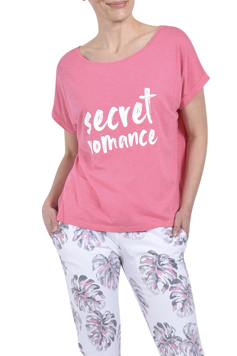 JUVIA Boxy-Shirt "Luca" mit Druck von JUVIA Discount Store für neue Produkte