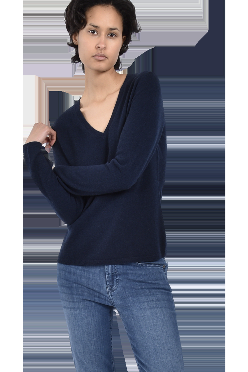 INSIEME V-Ausschnitt-Pullover aus Cashmere von INSIEME Speichern exportieren