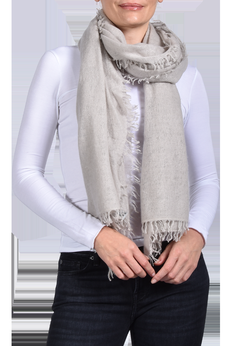PUR SCHOEN Edles Cashmere-Tuch von PUR SCHOEN, Stone 2 Outlet