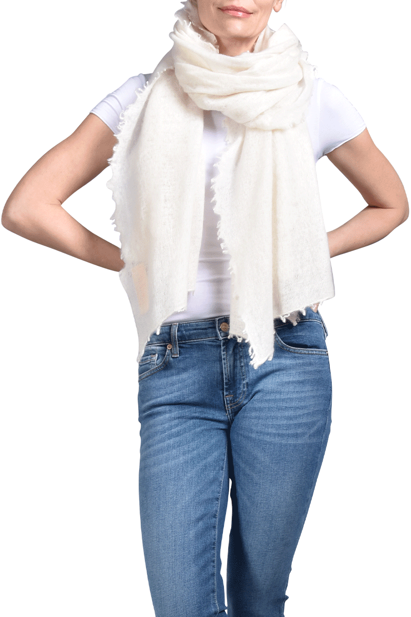 PUR SCHOEN Edles Cashmere-Tuch von PUR SCHOEN, Natur Hotsell