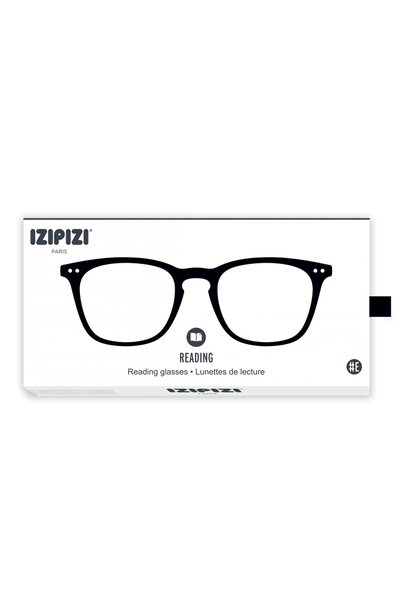 IZIPIZI Moderne Lesebrille Modell #E, Schwarz Exklusivangebot