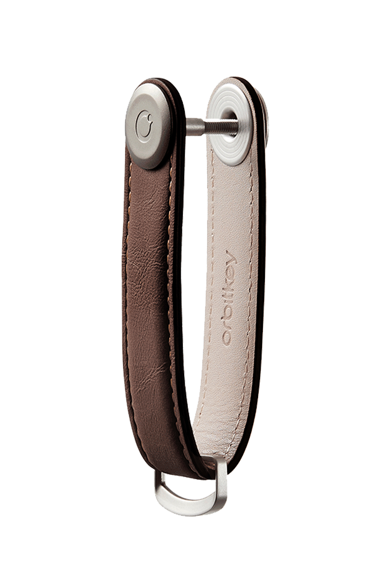 ORBITKEY Schlüsselorganisator aus Leder „Orbitkey 2.0“, Mokka Neuheiten