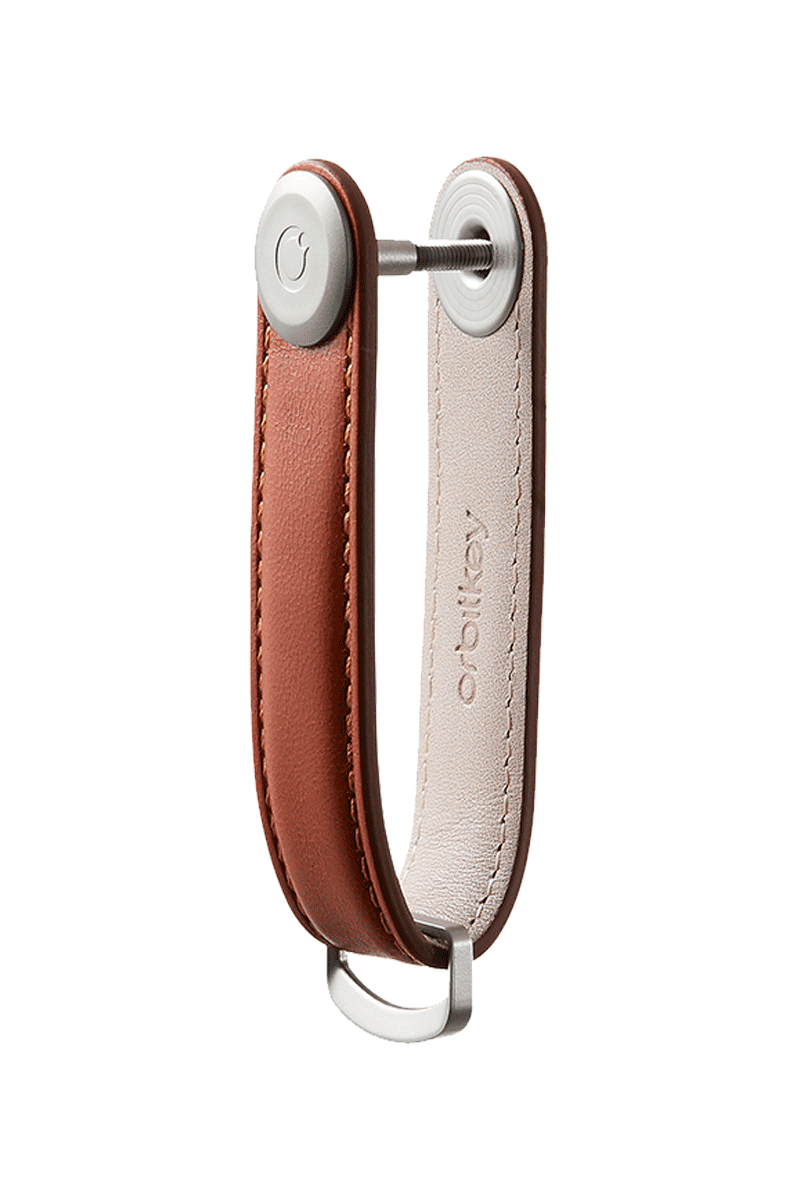 ORBITKEY Schlüsselorganisator aus Leder „Orbitkey 2.0“, Torf Saisonale Angebote