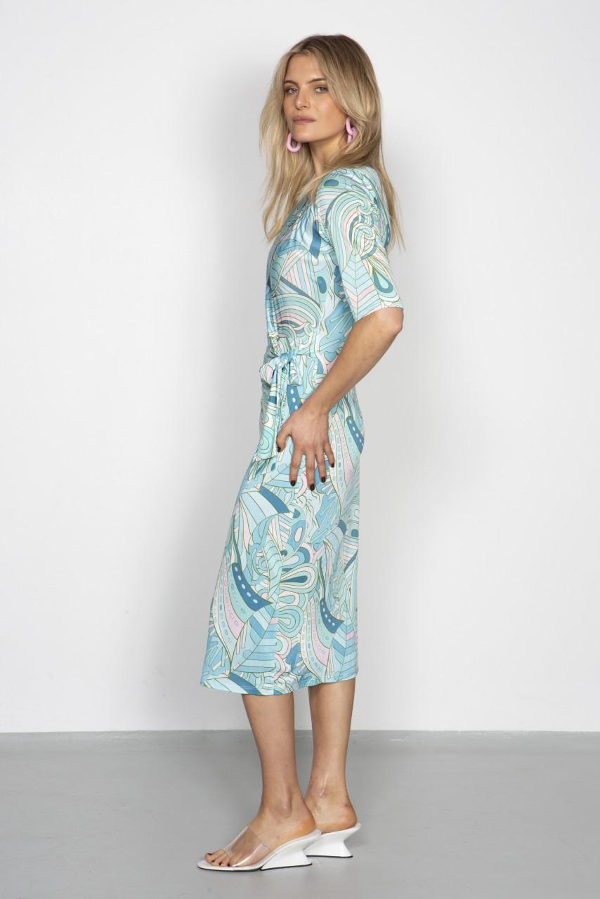 Marivie Sweet pucci mint Dress Rabatt