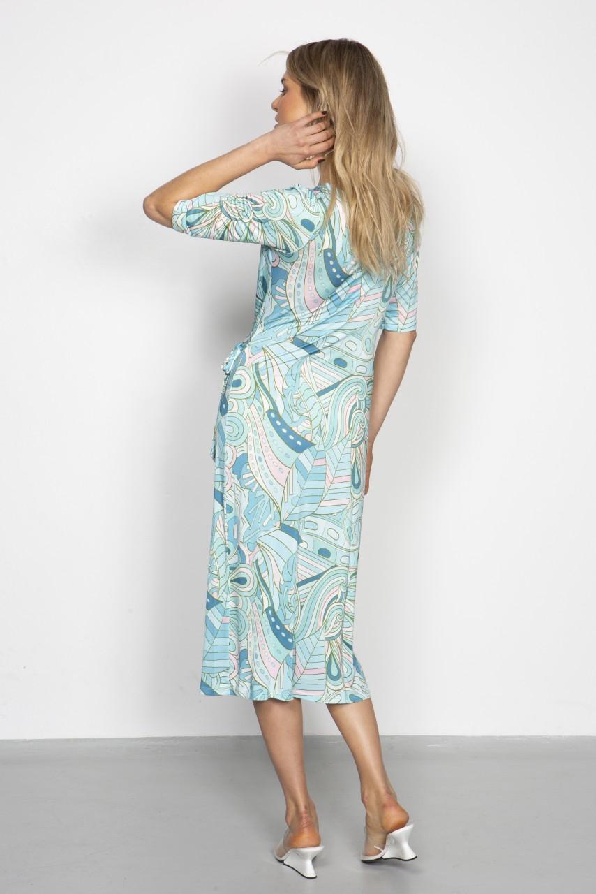 Marivie Sweet pucci mint Dress Rabatt