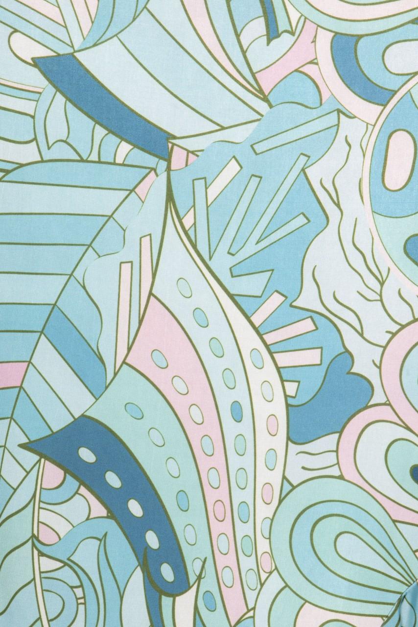 Marivie Sweet pucci mint Dress Rabatt