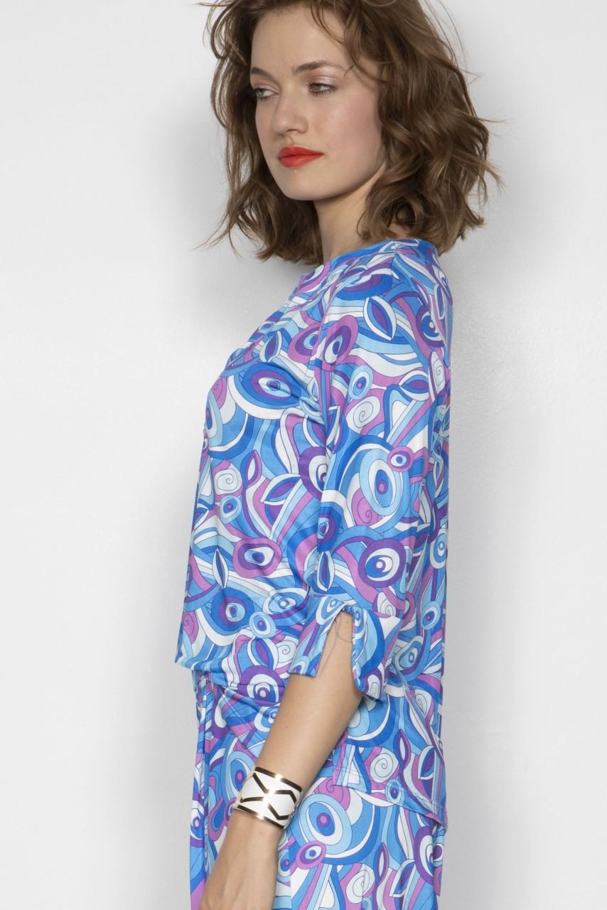 Marivie Top - Honey pucci blue/magenta Top Begrenztes Angebot