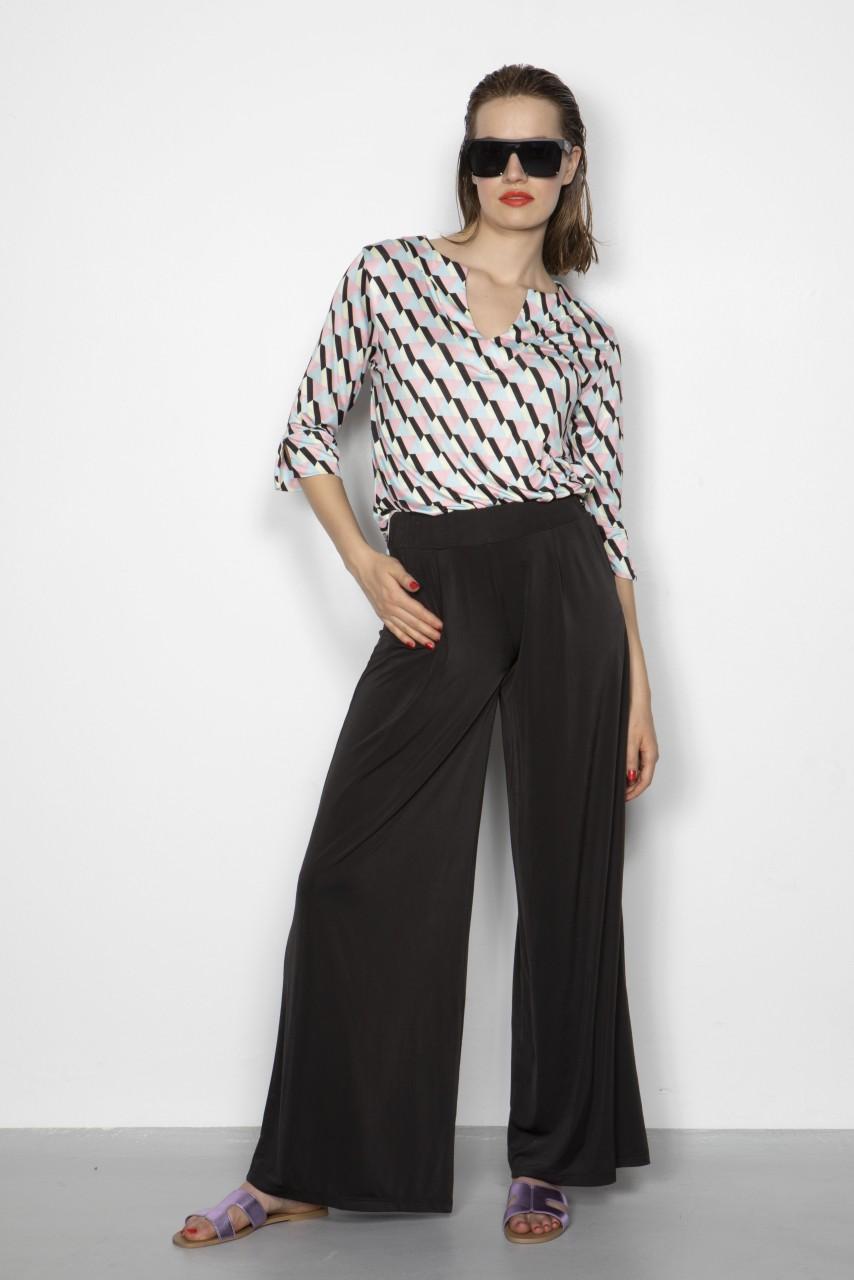 Marivie Top - Honey triangle black Top Online Shopping