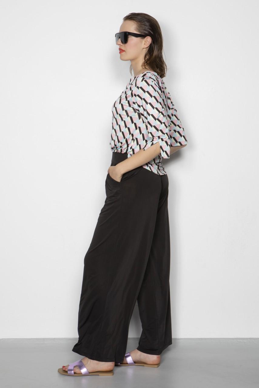 Marivie Top - Honey triangle black Top Online Shopping