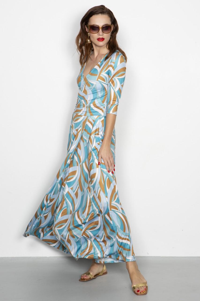 Marivie Magic swearly türkis Dress Große Rabatte