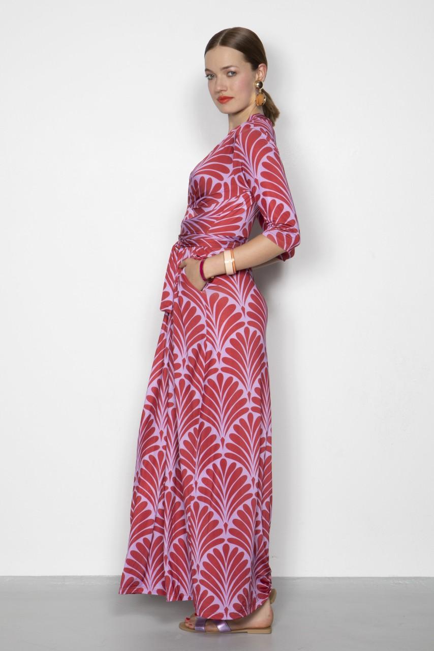 Marivie Oh, Beauty art deco red Dress Sonderangebote