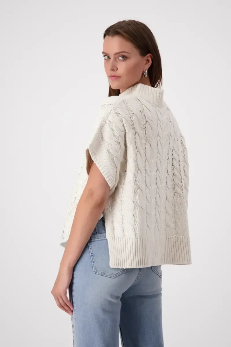 ﻿Monari Pullover mit Spitze Riesige Rabatte