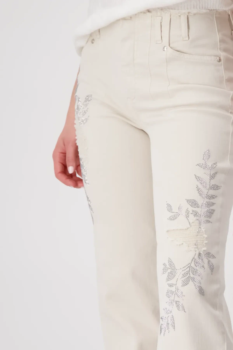 Monari Wide Leg Hose mit Schmuck Speichern exportieren