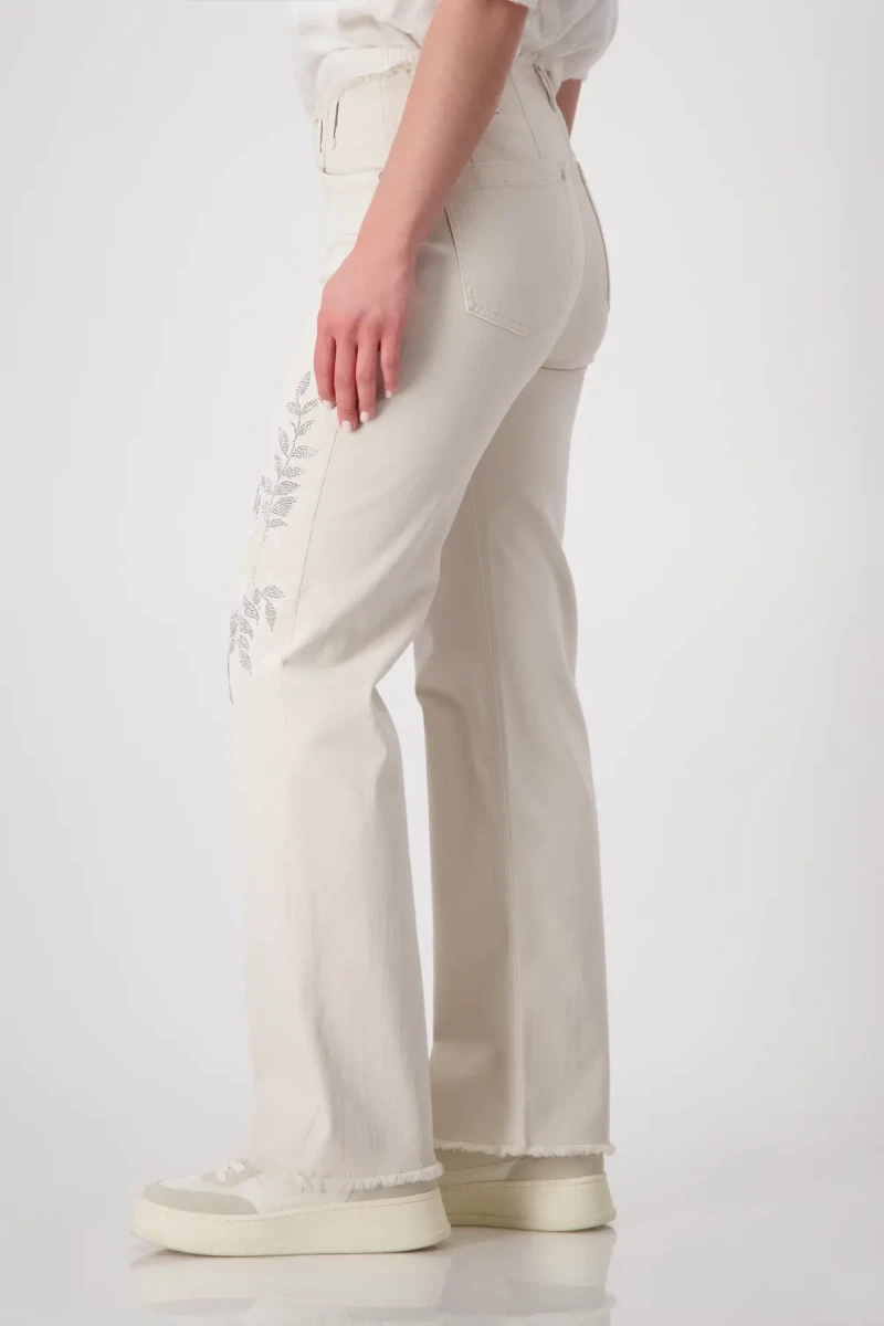 Monari Wide Leg Hose mit Schmuck Speichern exportieren
