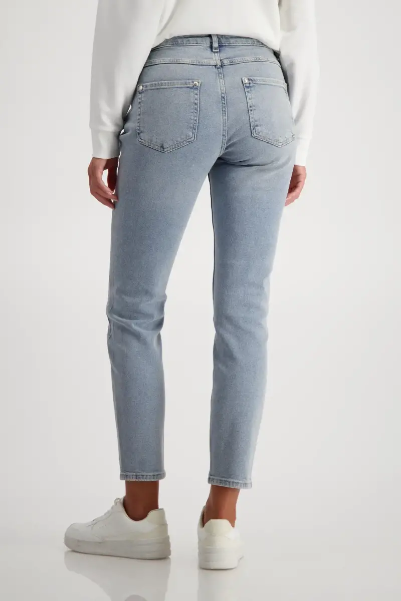 Monari Jeans mit Schmuck Im Verkauf