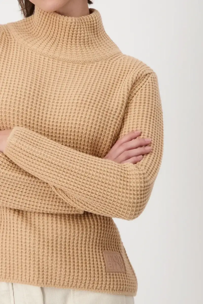 Monari Strickpullover mit Stehkragen Outlet