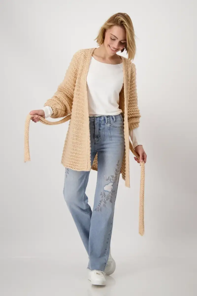 Monari Locker gestrickte Strickjacke Verkauf